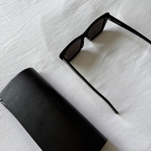 YSL / SAINT LAURENT SUNGLASSES SL 276 MICA BLACK SUNGLASSES - Picture 4 of 7